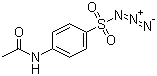 structure of CAS# 2158-14-7, 4-乙酰氨基苯磺酰叠氮