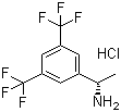 structure of CAS# 216002-19-6, (S)-1-[3,5-双(三氟甲基)苯基]乙胺盐酸盐