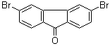 structure of CAS# 216312-73-1, 3,6-Dibromo-9-fluorenone