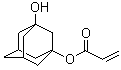 structure of CAS# 216581-76-9, 1,3-金刚烷二醇单丙烯酸酯