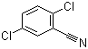 structure of CAS# 21663-61-6, 2,5-二氯苯甲腈