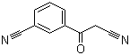 structure of CAS# 21667-63-0, 3-氰基苯甲酰基乙腈