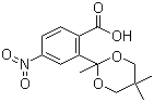 CAS # 217197-04-1, 4-Nitro-2-(2,5,5-trimethyl-[1,3]dioxan-2-yl)benzoic acid
