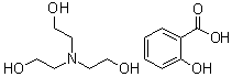 structure of CAS# 2174-16-5, 三乙醇胺水杨酸盐