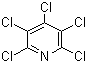 structure of CAS# 2176-62-7, Pentachloropyridine