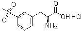 CAS 登录号：2177264-60-5, 3-(甲基磺酰基)-L-苯丙氨酸盐酸盐