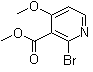 structure of CAS# 217811-85-3, 2-溴-4-甲氧基-3-吡啶羧酸甲酯