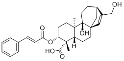 structure of CAS# 2186648-60-0, 3α-肉桂酰氧基-9β,17-二羟基-ent-贝壳杉-15-烯-19-酸酸