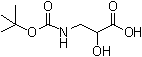 CAS # 218916-64-4, 3-(tert-Butoxycarbonylamino)-2-hydroxypropanoic acid