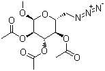 CAS # 21893-05-0, Methyl 6-azido-6-deoxy-2,3,4-triacetate-alpha-D-glucopyranoside