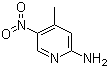 structure of CAS# 21901-40-6, 2-Amino-5-nitro-4-picoline