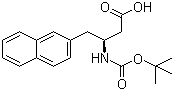 CAS # 219297-11-7, Boc-(S)-3-Amino-4-(2-naphthyl)butyric acid, (betaS)-beta-[[(tert-Butoxy)carbonyl]amino]-2-naphthalenebutanoic acid