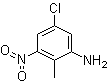 structure of CAS# 219312-44-4, 5-氯-2-甲基-3-硝基苯胺