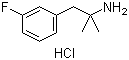 CAS # 2194-88-9, alpha,alpha-Dimethyl-3-fluorophenethylamine hydrochloride