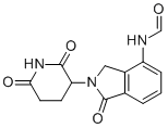 structure of CAS# 2197414-56-3, 来那度胺N-甲酰基杂质
