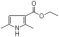 structure of CAS# 2199-52-2, 2,5-二甲基吡咯-3-羧酸乙酯