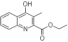 structure of CAS# 219949-95-8, 4-羟基-3-甲基喹啉-2-羧酸乙酯