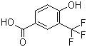 structure of CAS# 220239-68-9, 4-Hydroxy-3-(trifluoromethyl)benzoic acid