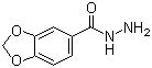structure of CAS# 22026-39-7, 1,3-苯并二恶茂-5-甲酰肼