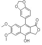 structure of CAS# 22055-22-7, Diphyllin
