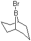 structure of CAS# 22086-45-9, B-Bromo-9-borabicyclo[3.3.1]nonane