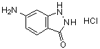 structure of CAS# 220991-84-4, 6-氨基-1,2-二氢-3H-吲唑-3-酮单盐酸盐