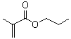 structure of CAS# 2210-28-8, 甲基丙烯酸丙酯
