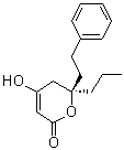CAS # 221129-55-1, (6R)-5,6-Dihydro-4-hydroxy-6-(2-phenylethyl)-6-propyl-2H-pyran-2-one