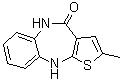 CAS # 221176-49-4, 5,10-Dihydro-2-methyl-4H-thieno[2,3-b][1,5]benzodiazepin-4-one, LY 301664