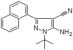 CAS # 221243-34-1, 5-Amino-3-(1-naphthyl)-4-cyano-1-tert-butylpyrazole