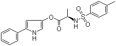 structure of CAS# 221446-55-5, 3-(N-对甲磺酰-L-丙氨酰氧基)-5-苯基吡咯