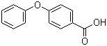 structure of CAS# 2215-77-2, 4-Phenoxybenzoic acid