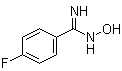 structure of CAS# 22179-78-8, N-Hydroxy-4-fluorobenzamidine