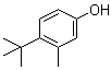 CAS # 2219-72-9, 4-tert-Butyl-3-methylphenol, 4-tert-Butyl-m-cresol, p-tert-Butyl-m-cresol