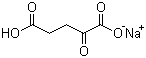 structure of CAS# 22202-68-2, alpha-Ketoglutaric acid sodium salt