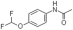 structure of CAS# 22236-11-9, 4'-(Difluoromethoxy)acetanilide