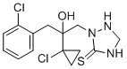 CAS 登录号：222408-90-4, 2-(2-(1-氯环丙基)-3-(2-氯苯基)-2-羟基丙基)-1,2,4-三唑烷-3-硫酮