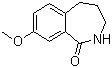 structure of CAS# 22246-71-5, 8-甲氧基-2,3,4,5-四氢苯并氮杂卓-1-酮