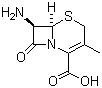 structure of CAS# 22252-43-3, 7-氨基-3-甲基-8-氧代-5-硫杂-1-氮杂双环[4.2.0]辛-2-烯-2-甲酸