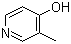 structure of CAS# 22280-02-0, 4-羟基-3-甲基吡啶