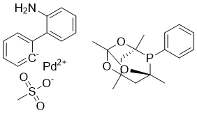 structure of CAS# 2230788-58-4, meCgPPh Pd G3