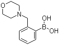 structure of CAS# 223433-45-2, 2-(Morpholin-4-ylmethyl)benzeneboronic acid