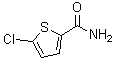 structure of CAS# 22353-82-8, 5-Chloro-2-thiophenecarboxamide