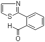 2-(Thiazol-2-yl)benzaldehyde molecular structure (CAS 223575-69-7)