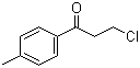structure of CAS# 22422-21-5, 4'-Methyl-3-chloropropiophenone