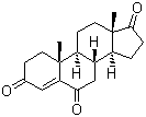 CAS 登录号：2243-06-3, 4-雄烯三酮, 雄甾-4-烯-3,6,17-三酮