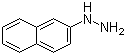 structure of CAS# 2243-57-4, 2-Naphthylhydrazine