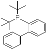 structure of CAS# 224311-51-7, 2-(二叔丁基膦)联苯