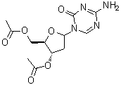 CAS 登录号：22432-93-5, 4-氨基-1-(3,5-二-O-乙酰基-2-脱氧-D-赤式-呋喃戊糖基)-1,3,5-三嗪-2(1H)-酮