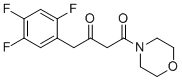 CAS 登录号：2248445-00-1, 1-吗啉基-4-(2,4,5-三氟苯基)-1,3-丁二酮